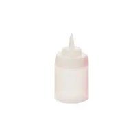 product of GET SB-8-CL Clear Squeeze Bottle, 8 Oz., 2-3/4"W x 5-1/8"H, Wide Mouth, Polyethylene, 1 Dozen