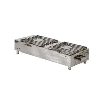 product of GET SSCVR-02 Burner Cover, Double Pounded Stainless Steel Stand, 8" Diameter, Heavy-Duty Design