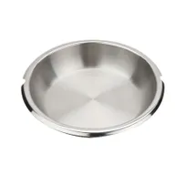 product of GET ST11610000 Strata Food Pan - 13-1/2" x 2-1/2", Stainless Steel, Round Food Pan