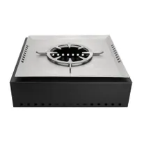 product of GET ST11702014K - 15-1/2" Steel Saute Cooker, Grate, 16-1/2" x 5-1/2" Galvanized Base, Chafing Griddle