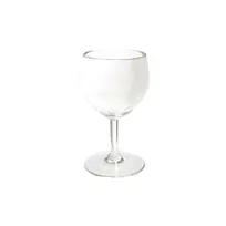 product of GET SW-1406-1-SAN-CL Clear Wine Glass, 6 Oz. (7.5 Oz. Rim Full), 3" Dia. X 5-1/2"H, SAN, 1 Dozen