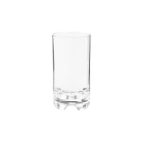 product of GET SW-1426-1-SAN-CL Roc N' Roll Beverage Glass, 14 oz, 3" Dia. x 5.5" H, SAN Plastic - Dozen