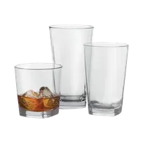 product of GET SW-1471-CL Cubed Beverage Glass, 12 Oz, Clear SAN Plastic, 3-1/8" Dia. x 4-4/5"H, 1 Dozen