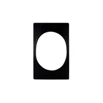 product of GET T0A17LV Bugambilia Tile Inset, 20-13/16" x 12-3/4" Aluminum, Purple, Oval Opening for TFOD04