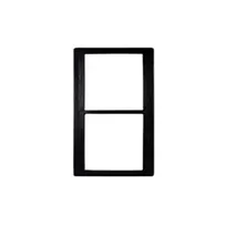 product of GET T0B2MW Bugambilia Tile 21-11/16" x 13-1/4" Aluminum Coat, Marble White, Holes for IS015 Inserts