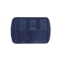 product of GET TL-151-NB - Blue Melamine Rectangular Tray 14-5/8"x9-3/4" 6C LH BR DW NSF - 1 Dozen