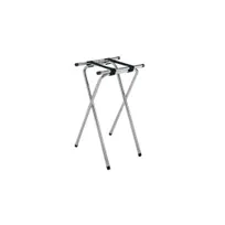 product of GET TSC-102 Tray Stand, 32" High, Double Bar, Deluxe Chrome, Chrome Plated