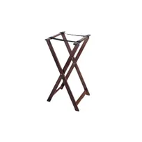 product of GET TSW-103 Tray Stand, 31-1/2" High Mahogany Hardwood, Wood Construction, Waitress Serving Supply