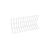 product of GET W81228-W Wire Shelf Divider, 28L x 8W x 12H, White, Epoxy Coated Metal Wire
