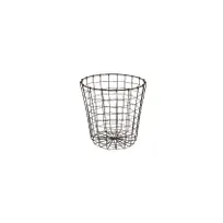 product of GET WB-317-MG Urban Renewal Breeze Basket - 8" x 8" H, Round, Powder Coated Iron, Metal Grey