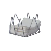 product of GET WIRNPK-5 Urban Renewal Napkin Holder, 5" x 5" Square Wire Chrome Plated