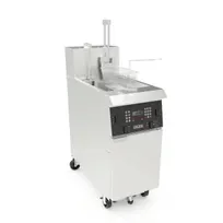product of Giles GBF-50 16" Floor Model Electric Full Pot Fryer w/ 50 lbs Capacity, Dual Timers, Auto-Cool