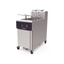 product of Giles GBF-70 21" Floor Model Electric Full Pot Fryer w/ 70 lbs Capacity, Full Pot, Built-In Filter, 2 Baskets