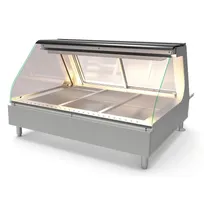 product of Giles GHM-4C SELF 44" Countertop Fully Customer Self-Serve Heated Merchandiser, 3-Well