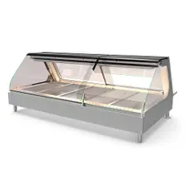 product of Giles GHM-6C SELF 70" Countertop Combination Full/Self-Serve Heated Merchandiser, 5 Well