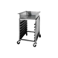 product of Giles LT Portable Fryer Dump Station, Removable Center Shelf, 18"x 26" Sheet Pan