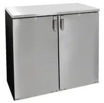product of Glastender LPDS40 40" Two Section Low Profile Back Bar Dry Storage Cabinet