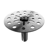 product of Glastender RF-4 Bar Glass Rinser Faucet with 4.5" Stainless Steel Plunger Plate