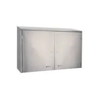 product of Glastender WCH36 36" Stainless Steel Enclosed Wall Mounted Cabinet w/ Hinged Doors
