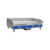 product of Globe GEG36 36" Countertop Electric Griddle with 36" x 16.3" Surface, Thermostatic Controls, 208/240v