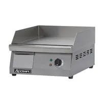 product of Adcraft GRID-16 16" Countertop Electric Griddle with 16" x 15.5" Surface, Thermostatic Controls, 120v