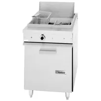 product of Garland US Range 36ES21 Full Pot Floor Model Electric Fryer w/ Nickel-Plated Frypot, 30 lbs Fat Capacity