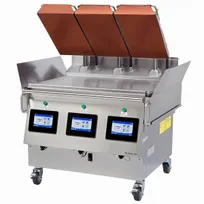 product of Garland US Range XPE36 X-Press Flat Griddle, Electric, Three Platens, 36" Wide