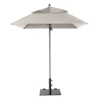 product of Grosfillex 98662531 Windmaster Umbrella, 6-1/2 ft., Square Top, 1-1/2" Aluminum Pole, Recacril Fabric
