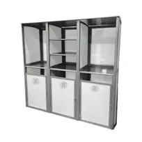 product of Grosfillex UT174289 Sunset Towel Valet, Triple Unit, 73"W x 25"D x 70"H, Aluminum, Platinum Gray, Textilene Fabric