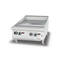 product of Garland GTGG24-GT24M 24" Countertop Thermostatic Gas Griddle, 1" Steel Plate, 56.000 BTU