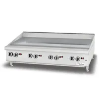 product of Garland GTGG48-GT48M 48" Countertop Thermostatic Gas Griddle, 1" Steel Plate, 112.000 BTU