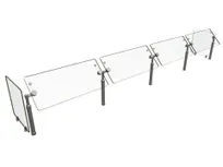 product of Hatco B950SWIVEL-132 Flav-R-Shield™ B950Swivel Food Shield