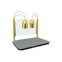 product of Hatco DCSB400-3624-2 Decorative Carving Station with Two Heat Lamps (Clear Bulbs Included)