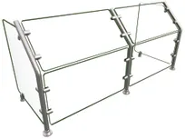 product of Hatco EP36-48 Flav-R-Shield™ Ep36 Food Shield, Full Service, 48"W X 18"D X 22"H