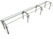 product of Hatco ES92-132 Flav-R-Shield™ Es92 Food Shield, Double-Sided Self-Service