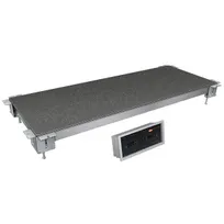 product of Hatco HCSSBX-2418 Simulated Stone Hot/Cold Shelf, Built-In