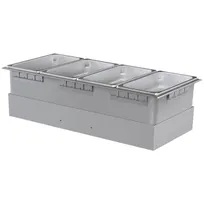 product of Hatco HWB-43 Drop-In Heated Well, Rectangular, (4) 1/3 Size Pan Cap.