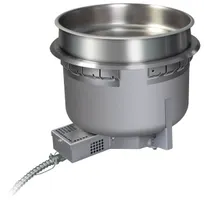 product of Hatco HWBH-11QT Drop-In Heated Well, Round, Uninsulated, 11 Quart, Top Mounted