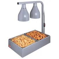 product of Hatco LW-2-120-QS (Quick Ship Model) Portable Lamp Warmer, (2) Heat Lamps