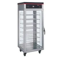 product of Hatco PFST-1X Tall 1-Glass Door Pizza Cabinet, 8 Shelves (5" Centers), 16-Box, 1767 W Heater