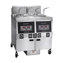 product of Henny Penny OFG322.05 Multiple Battery Natural Gas Fryer w/ (2) 65 lbs Frypots, Built-In Filtration, Computron 1000