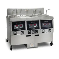 product of Henny Penny OFG323.07 Multiple Battery Natural Gas Fryer w/ (3) 65 lbs Frypots, Built-In Filter, Computron 1000
