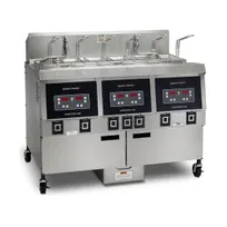 product of Henny Penny OFG323.09 Multiple Battery Gas Fryer w/ (3) 65 lbs Frypots, Built-In Filter, LP Gas, Computron 1000