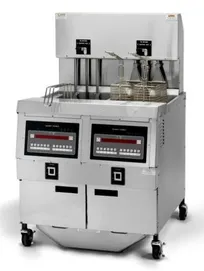 product of Henny Penny OGA322.04 Multiple Battery Natural Gas Fryer w/ (2) 65 lbs Frypots, Built-In Filter, Auto Lift, COMPUTRON 8000