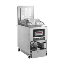 product of Henny Penny PFG691 8-Head Natural Gas High-Volume Pressure Fryer with Filter Rinse Hose, Computron 8000 Controls