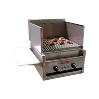 product of Hickory Industries CHUSSACSO 2 Rotisserie Churrasco Gas with Grill 5 Knife Spits