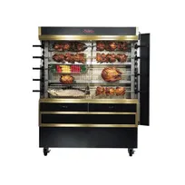 product of Hickory Industries N/45WDE+ Electric Rotisserie Oven 13-Spits in 2 Side-by-Side Rows