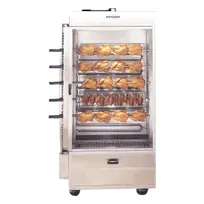 product of Hickory Industries N/5E Electric Rotisserie Oven, 5-Spits, 208/240V, 25 Chicken Capacity