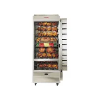 product of Hickory Industries N/9G Gas Rotisserie Oven, 9-Spits
