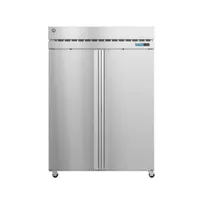 product of Hoshizaki F2A-FS 55" Two Section Reach-In Freezer w/ 2 Solid Doors, Top Mount, 50 cu. ft.